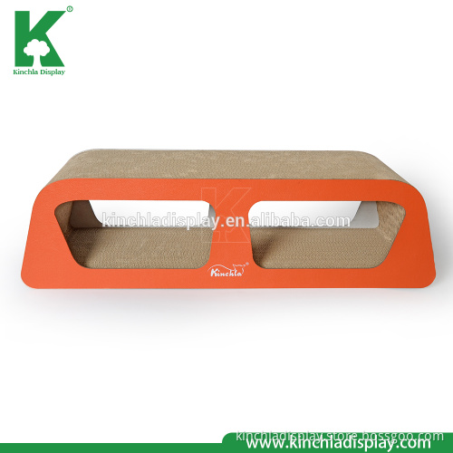 Wholesale Cat Toys Scratcher Cardboard Cat Scratcher with Leather Board